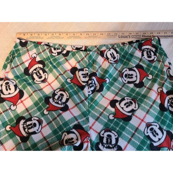 Mickey Christmas Jammies for Families Mens XLT Pajamas 2pc Set NWT Disney Santa - Picture 12 of 16